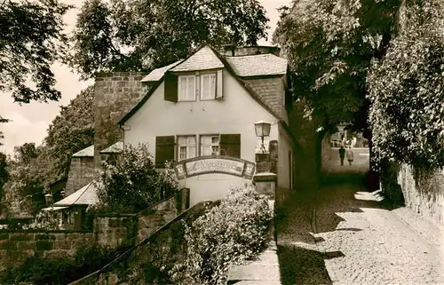 AK / Ansichtskarte  Marburg__Lahn Schlossgaststaetten Bueckingsgarten und Judicierhaus