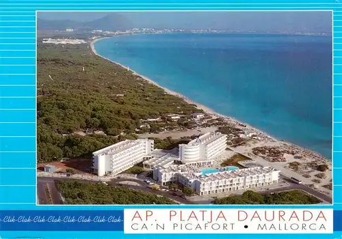 AK / Ansichtskarte  Can_Picafort_Mallorca_ES Apartamentos Platja Daurada vista aérea