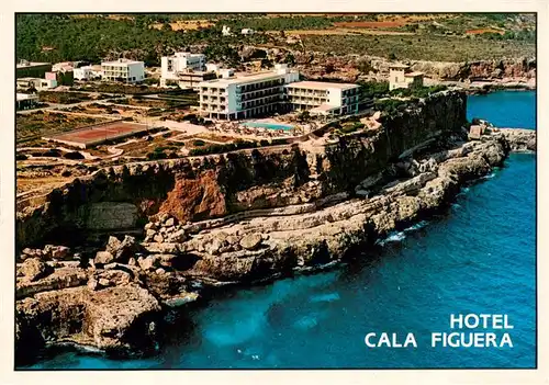 AK / Ansichtskarte  Santany_Santanyi_Mallorca_ES Hotel Cala Figuera vista aérea