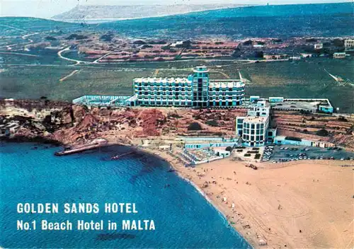 AK / Ansichtskarte 73945578 Malta__Insel Golden Sands Hotel Beach