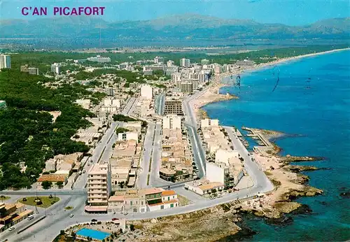 AK / Ansichtskarte  Can_Picafort_Mallorca_ES Kuestenpanorama