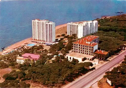 AK / Ansichtskarte  Las_Chapas_de_Marbella_Andalucia_ES Hotel Almirante vista aérea