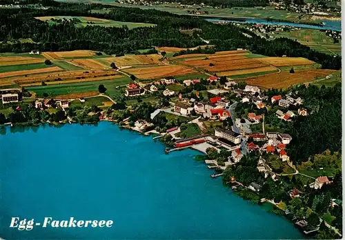 AK / Ansichtskarte  Egg_Faakersee_Kaernten_AT Fliegeraufnahme