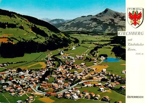 AK / Ansichtskarte  Kirchberg_Tirol_AT Panorama Blick gegen Kitzbueheler Horn Alpen