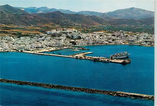 AK / Ansichtskarte 73945669 Naxos__Greece Fliegeraufnahme