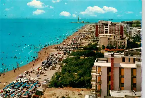 AK / Ansichtskarte  Jesolo_Lido_IT Spiaggia e faro Strand Hotels Leuchtturm