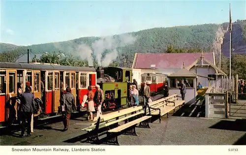 AK / Ansichtskarte  Llanberis_Wales_UK Snowdon Mountain Railway