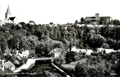 AK / Ansichtskarte  Weitra_Niederoesterreich_AT Fliegeraufnahme