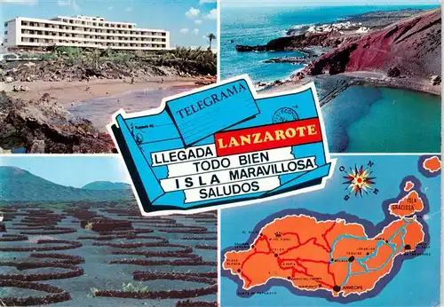AK / Ansichtskarte 73945725 Lanzarote_Kanarische Inseln_ES Isla de los Volcanes