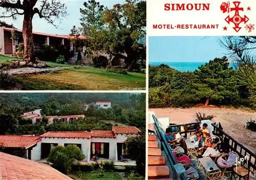 AK / Ansichtskarte  Favone_2A_Corse-du-Sud Motel Restaurant Simoun Terrasse