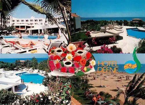 AK / Ansichtskarte 73945753 Side_Antalya_TK Defne Otel Pool Strand