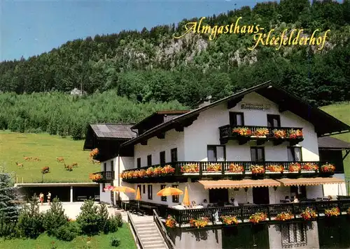 AK / Ansichtskarte  Strobl_Wolfgangsee_AT Almgasthof Kleefelderhof