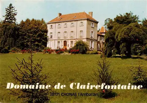 AK / Ansichtskarte  Chonas-l_Amballan Domaine de Clairefontaine