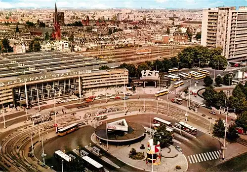 AK / Ansichtskarte  Rotterdam__NL Stationsplein