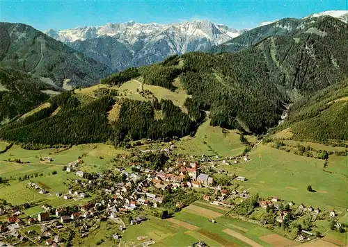 AK / Ansichtskarte  Aflenz Panorama Kurort Blick gegen Hochschwab Stempel 25. Deutsche Funk-Austellung