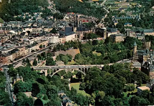 AK / Ansichtskarte  Luxembourg__Luxemburg Vue aérienne