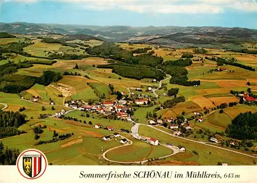 AK / Ansichtskarte  Schoenau_Muehlkreis_Oberoesterreich_AT Sommerfrische Erholungsort im Muehlviertel