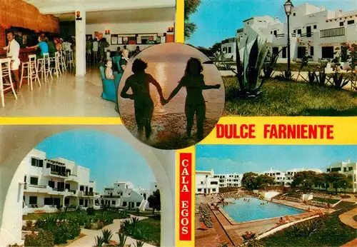 AK / Ansichtskarte  Cala_Egos_Mallorca_ES Ciudad de Vacaciones Dulce Farniente Restaurant Swimming Pool