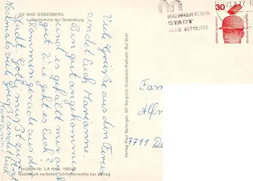 AK / Ansichtskarte  Bad_Godesberg Godesburg