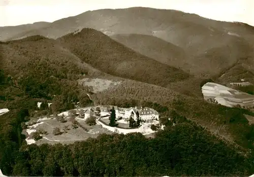 AK / Ansichtskarte  Schliengen Schloss Buergeln mit Hochblauen Schwarzwald