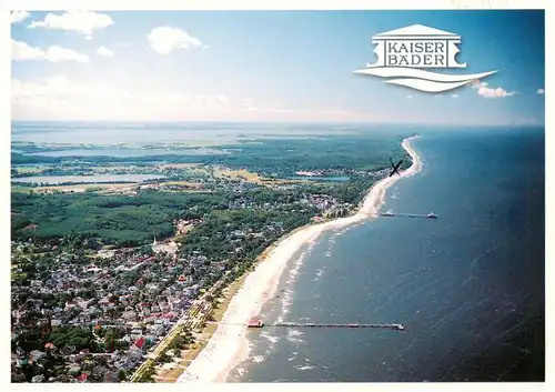 AK / Ansichtskarte  Usedom Kaiserbaeder Kuestenpanorama