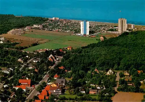 AK / Ansichtskarte 73945938 Sahlenburg_Cuxhaven Fliegeraufnahme