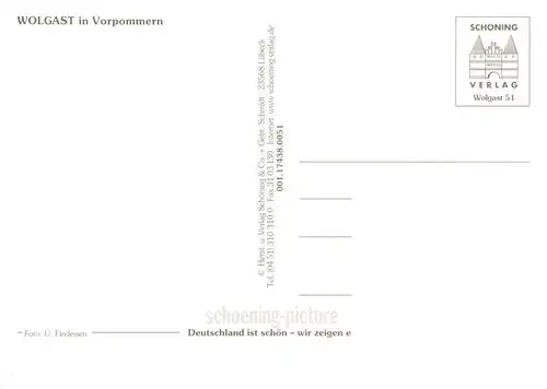 AK / Ansichtskarte 73945942 Wolgast_Mecklenburg-Vorpommern Tor zur Insel Usedom