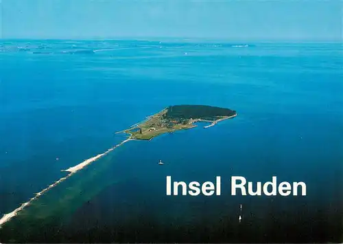AK / Ansichtskarte 73945947 Insel_Ruden im Hintergrund Insel Ruegen