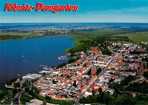 AK / Ansichtskarte  Ribnitz-Damgarten_Ostseebad Fliegeraufnahme