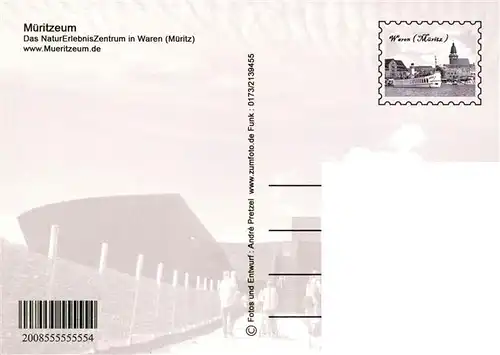 AK / Ansichtskarte  Waren_Mueritz Mueritzeum Natur-Erlebnis-Zentrum