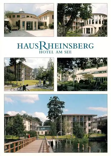 AK / Ansichtskarte  Rheinsberg_Brandenburg Haus Rheinsberg Hotel am See