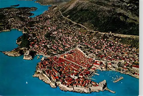 AK / Ansichtskarte 73945989 Dubrovnik_Ragusa_Croatia Fliegeraufnahme