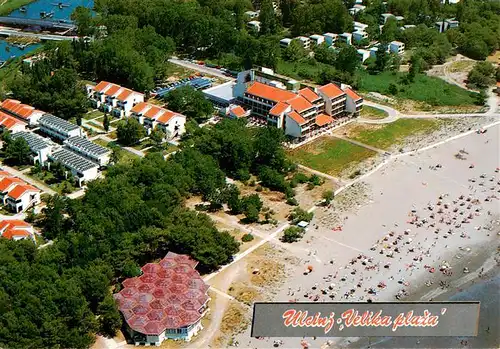 AK / Ansichtskarte  Ulcinj_Montenegro Velika plaza Hotel Otrant