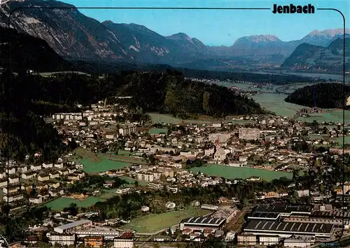 AK / Ansichtskarte  Jenbach_Tirol_AT Gesamtansicht mit Alpenpanorama