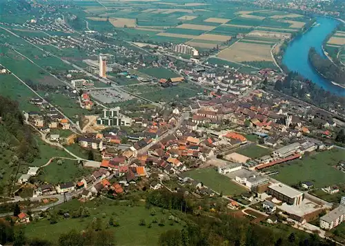 AK / Ansichtskarte  Zurzach Fliegeraufnahme