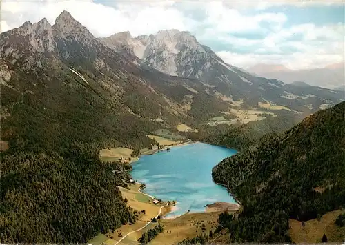 AK / Ansichtskarte  Hintersteinersee_Scheffau_Tirol_AT mit Wilder Kaiser Kaisergebirge