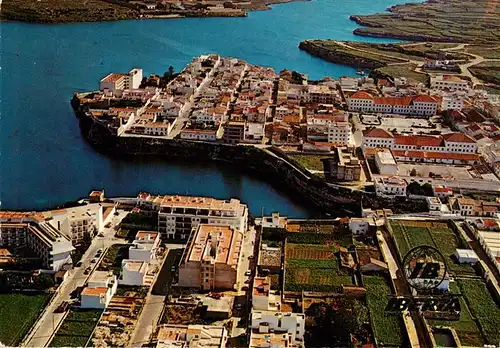 AK / Ansichtskarte  Menorca_Islas_Baleares_ES Villa Carlos vista aérea