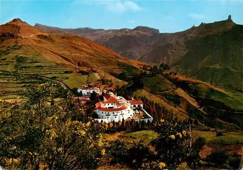 AK / Ansichtskarte  Tejeda_Gran_Canaria_ES Parador y el Roque Nublo