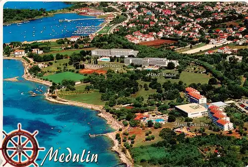 AK / Ansichtskarte 73946101 Medulin_Istria_Croatia Hotels Ferienanlagen Hafen