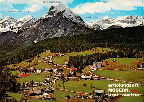 AK / Ansichtskarte  Moesern_Seefeld_Tirol_AT Erholungsort Alpenpanorama