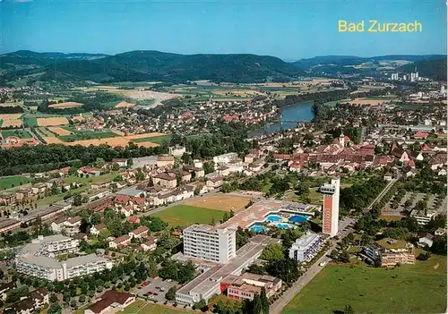 AK / Ansichtskarte  Bad_Zurzach Thermalbad und Rhein