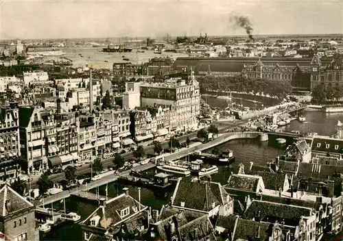 AK / Ansichtskarte  Amsterdam__NL Panorama Damrak Centraal Station