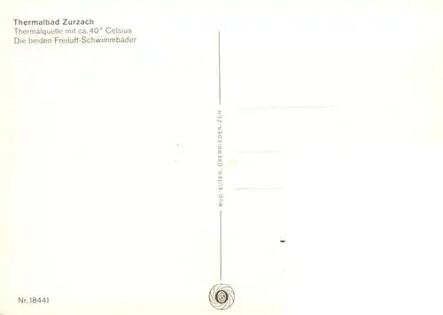 AK / Ansichtskarte  Bad_Zurzach Thermalbad