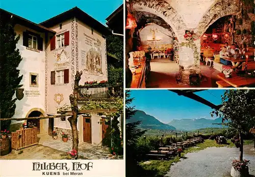 AK / Ansichtskarte  Kuens_Merano_IT Hilber Hof Toerggelekeller Restaurant