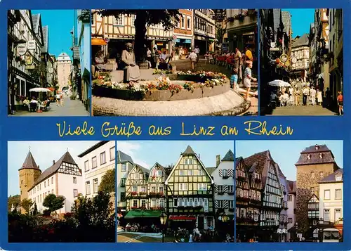 AK / Ansichtskarte 73946171 Linz_Rhein Motive Altstadt Fachwerkhaeuser