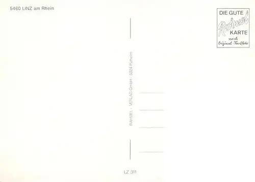 AK / Ansichtskarte  Linz_Rhein Motive Altstadt Fachwerkhaeuser