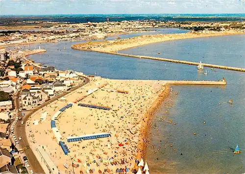 AK / Ansichtskarte  Croix-de-Vie_Vendee_85_Vendee La Plage Vue aerienne