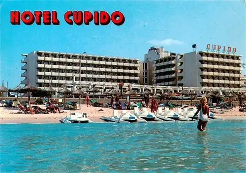 AK / Ansichtskarte  Playa_de_Palma_Mallorca Hotel Cupido Strand