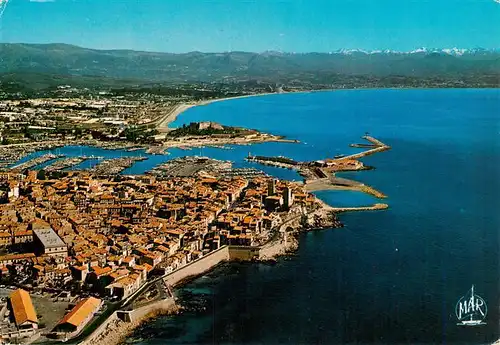 AK / Ansichtskarte  Antibes_06_Alpes_Maritimes Les Remparts le port et le Fort Carre