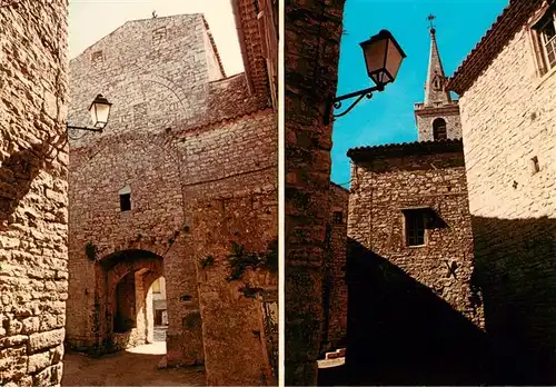 AK / Ansichtskarte  Viols-le-Fort Porte et Tour del Fabregol Rue Claque Patin